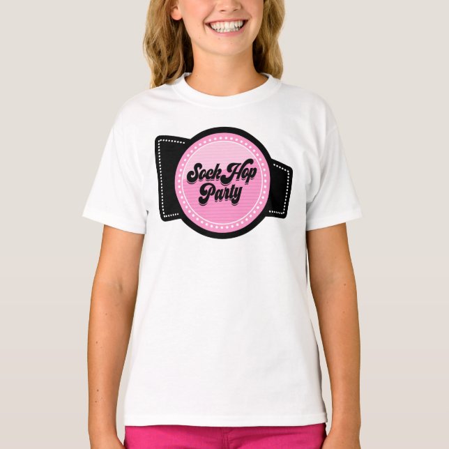 Camiseta Festa Sock Hop (Frente)