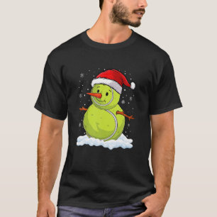 Camiseta Festa Xmas do Tênis de Natal tênis Snowman