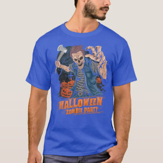 Camiseta Festa Zombie do Halloween