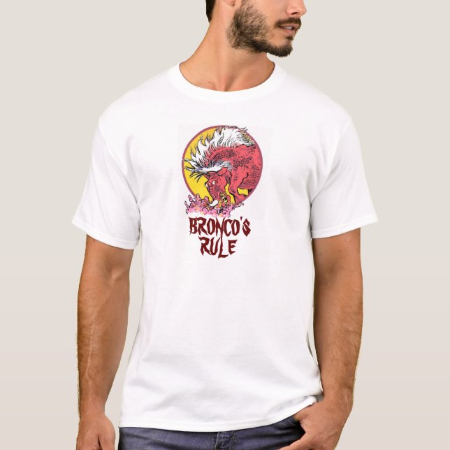 CAMISETA FESTANÇA DO ANIVERSÁRIO DO BRONCO (Frente)