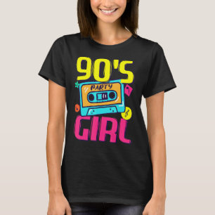 Camiseta Festas de 90 Meninas 90 Festas de 90 Figuras Fa de