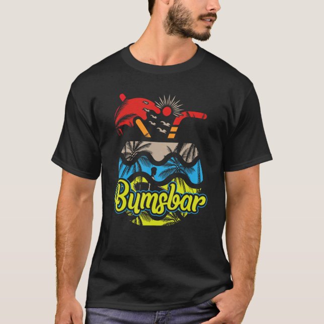 Camiseta Festas de Bumsbar verão em Maiorca (Frente)