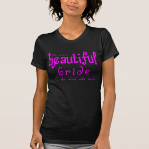 Camiseta Festas de Casamentos e Chás de panela Linda Noiva