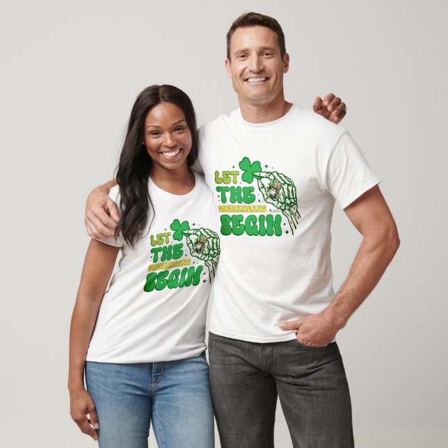 Camiseta Festas de São Patrício Combinando (Unissex)