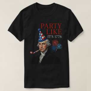 Camiseta Festeje Como Se Fosse 1776 – George Washington