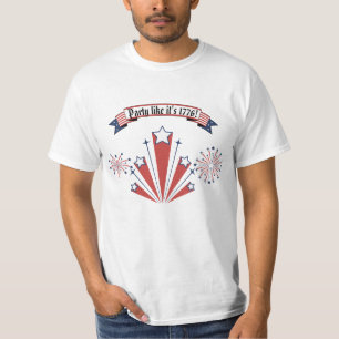 Camiseta "Festeje como se fosse 1776!" Masculino