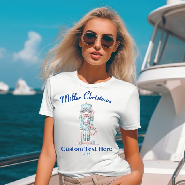 Camiseta Festiva Coastal Nutcracker (Festive Coastal Nutcracker T-Shirt)