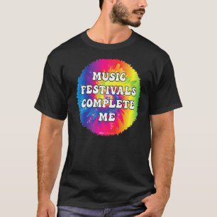 Camiseta Festivais de Música Completam-me Palavra Festival