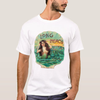 Camiseta Festival 1908 de Long Beach do mar