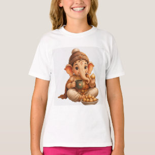Camiseta Festival Cute Ganesha Ganesh Chaturthi