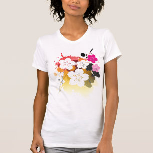 Camiseta Festival da flor de cerejeira