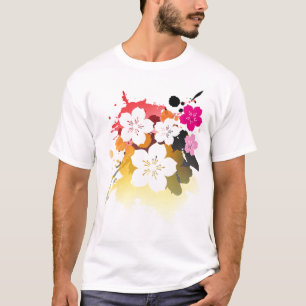 Camiseta Festival da flor de cerejeira