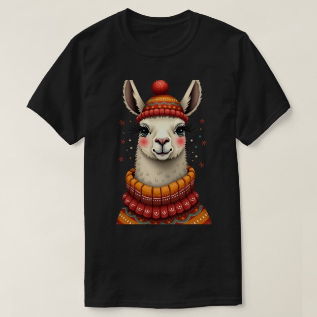 Camiseta Festival da Lhama (Frente do Design)