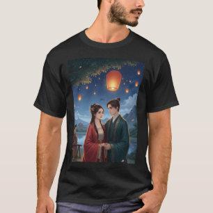 Camiseta Festival das Lanternas: Romance e Música sob a Lua