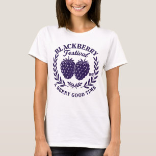 Camiseta Festival de Blackberry - Um Berry Good Time -