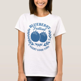 Camiseta Festival de Blueberry - Um Berry Good Time -