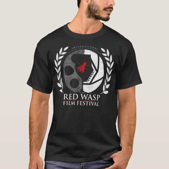 Camiseta Festival de Cinema RED WASP - Internacional (Frente)