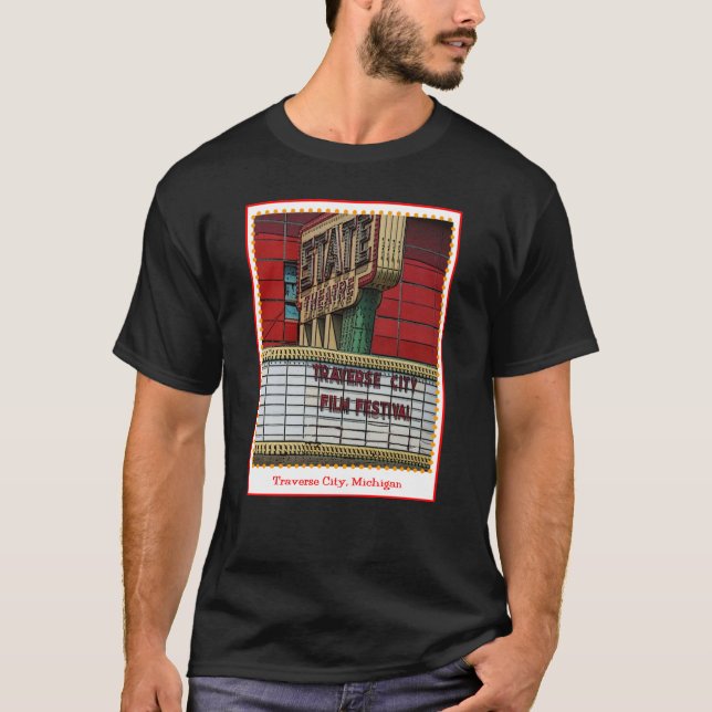 Camiseta Festival de cinema transversal da cidade! (Frente)