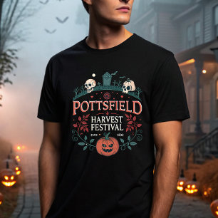 Camiseta Festival de Colheita de Pottsfield - Aldeia de Pum