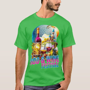 Camiseta Festival de comidas e Vinho Orlando Flórida World