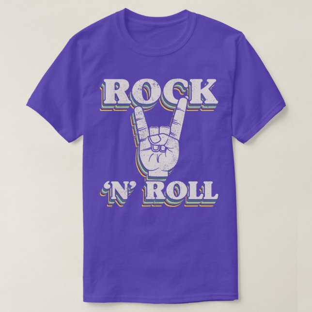 Camiseta Festival de concertos de dança musical Rock n Roll (Frente do Design)