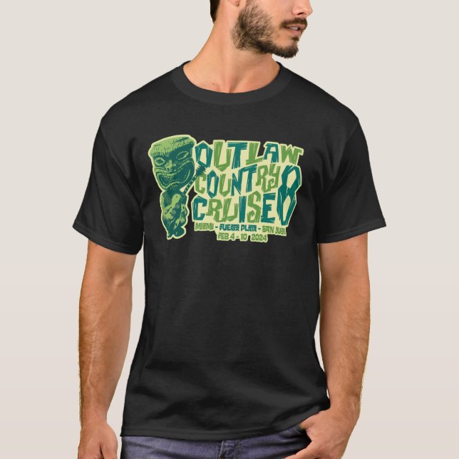 CAMISETA FESTIVAL DE CRUZAMENTO DO PAÍS DE OUTLAW 2024 (Frente)