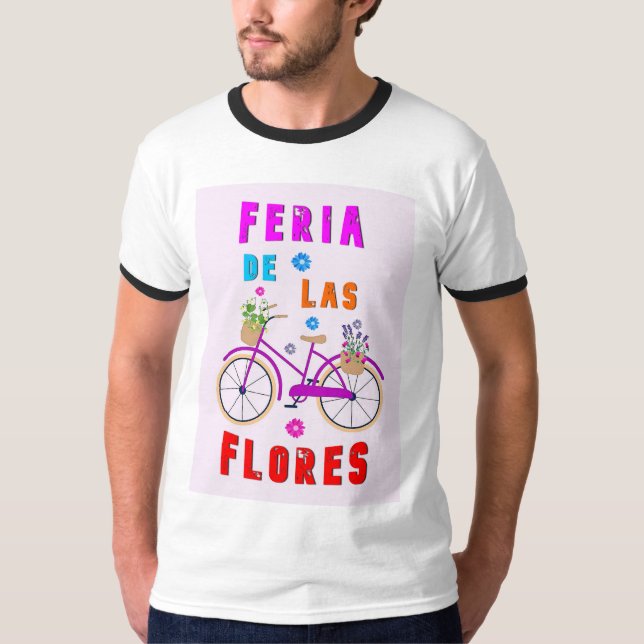 Camiseta Festival de Flores julho Medellín Feria De Las Flo (Frente)