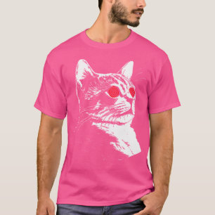 Camiseta Festival de Gatos Rave Edm Ilusão Alucinante Gatin