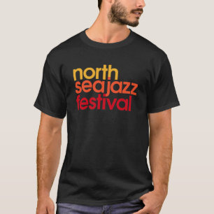 Camiseta Festival de Jazz do Mar do Norte retrô