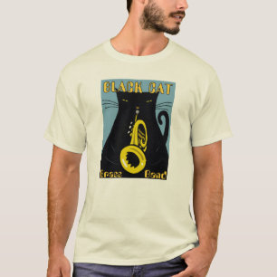 Camiseta Festival de Jazz, Gatos Negros
