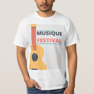 Camiseta festival de música