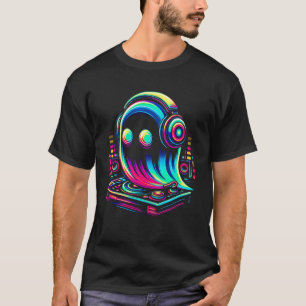 Camiseta Festival de Música da Casa Fantasma Illusão Ótica
