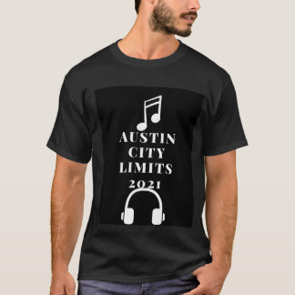 Camiseta Festival de música da cidade de Austin limita
