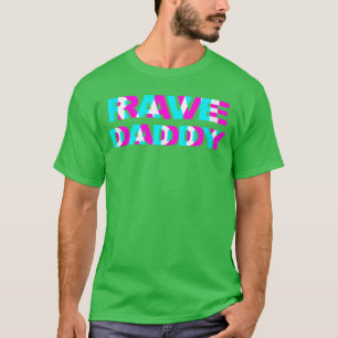 Camiseta Festival de Música Rave Daddy EDM Pai Ilusão Óptic