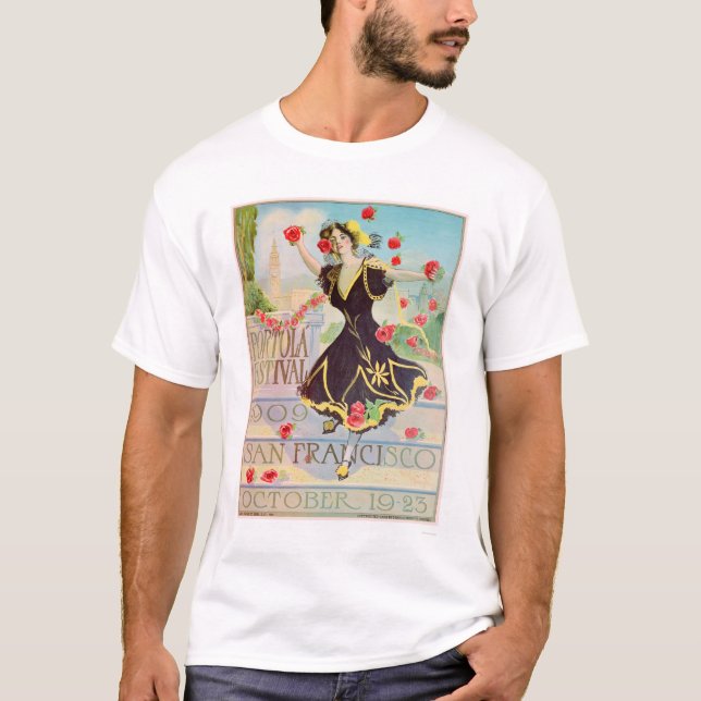 Camiseta Festival de Portola em San Francisco 1909 (Frente)