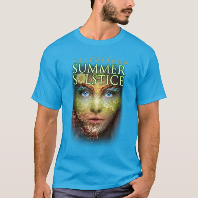 Camiseta Festival de Solstício de Verão em Greensboro 2018 (Frente)