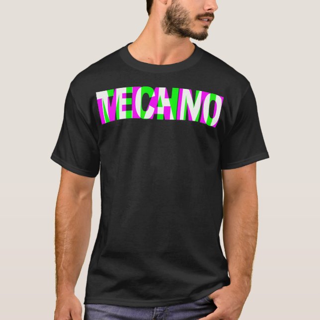 Camiseta Festival EDM do Partido Techno Miami Raver DJ Rave (Frente)