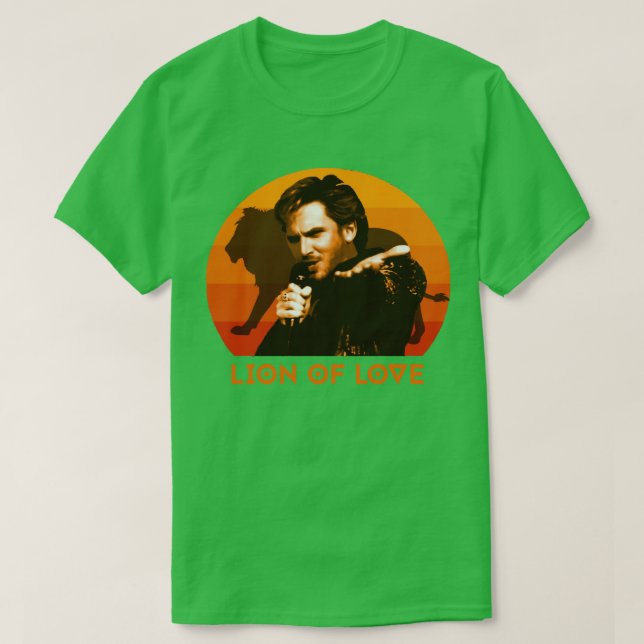 Camiseta Festival EuroVison Song Fire Saga Lion Of Love (Frente do Design)