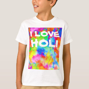 Camiseta Festival HOLI de Cores + suas ideias
