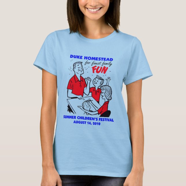 Camiseta Festival Infantil de Verão de 2010 (Frente)