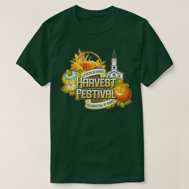 Camiseta Festival Jericho Harvest (Frente do Design)