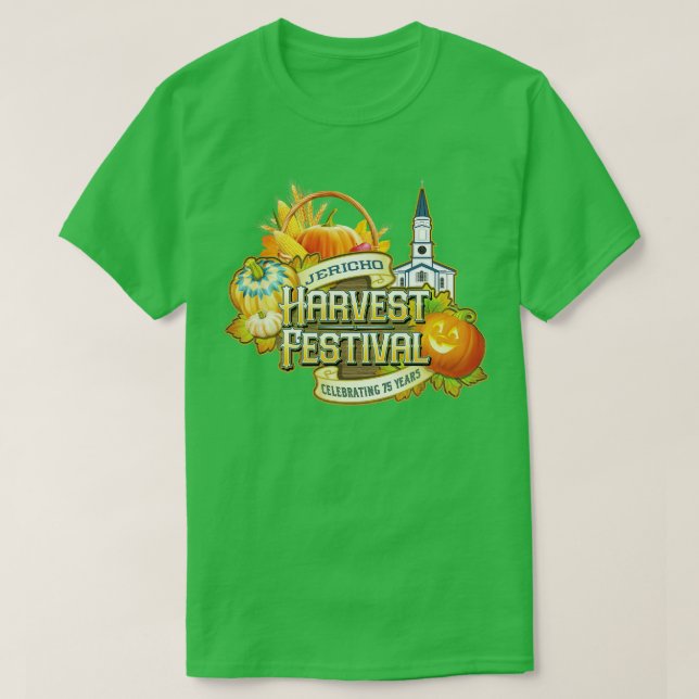 Camiseta Festival Jericho Harvest (Frente do Design)
