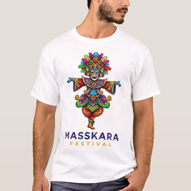 CAMISETA FESTIVAL MASSKARA (Frente)