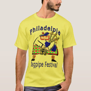 Camiseta Festival Philadelphia Bagpipe