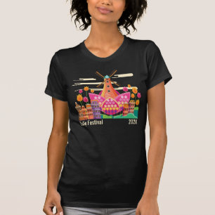 Camiseta Festival Tulipas, Moinho, Tulipas