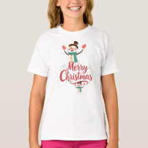 Festive Snowman Merry Christmas 