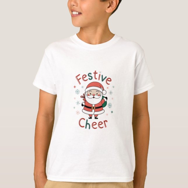 Camiseta Festivo Cheer (Frente)
