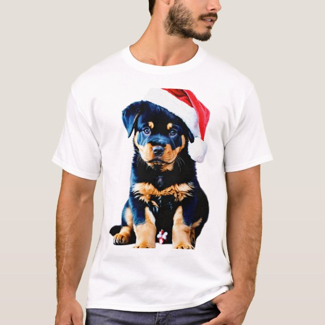 Camiseta Festivo e Furry: Papais noeis Coleção de T-Shirt (Frente)