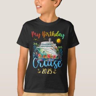 Camiseta Festivo, Festa do Meu Navio de Cruzeiro de Anivers