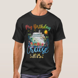Camiseta Festivo, Festa do Meu Navio de Cruzeiro de Anivers